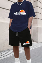 Men's Casual Summer T-Shirt & Shorts Set