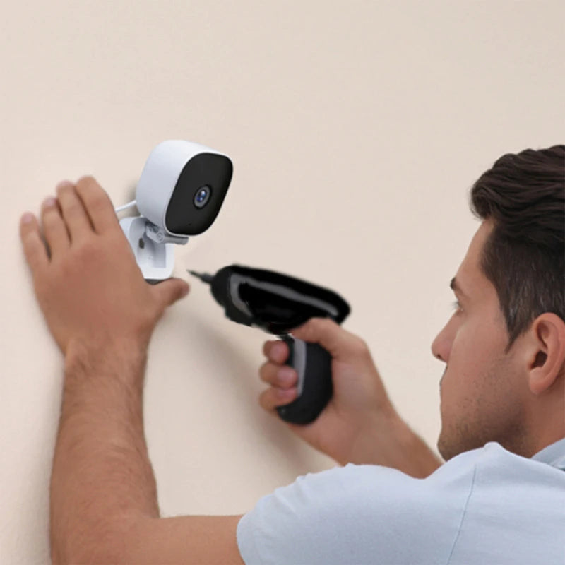 Hot Sale Smart Mini 4K Security Camera Full Color Night Vision WiFi IP65 Waterproof Motion Detection 2-Way Audio Indoor Outdoor