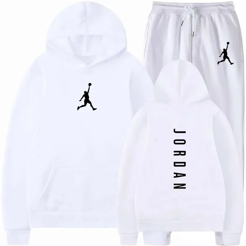 2026 New Men's High Quality Sportswear Set Spring Autumn Fashion Casual Sweatshirt And Sweatpants Two Piece Tracksuit For Fitnes