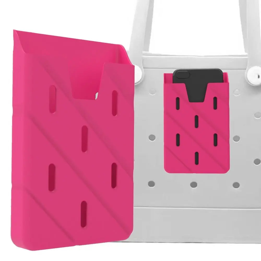 Phone Holder Decoration for Beach Tote Bag Camping Hiking Silicone Bracket Mobile Phone Holder Ornament Accessories