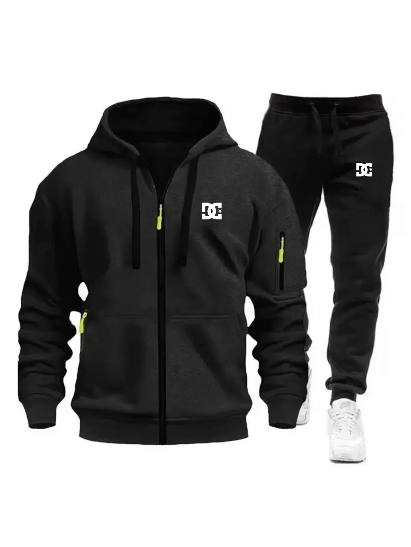 2026 Autumn Winter Men's Clothing Casual Sweatshirt Suit Sweatshirts for Men Daily Tricolor Hoodies Hot Sports Tracksuit Jogging