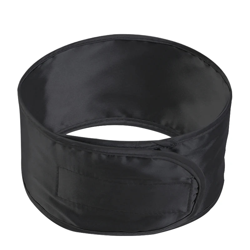 Women Silky satin Adjustable SPA Facial Headband Bath Makeup Hair Band Headbands for Face Washing Soft Toweling Hair Accessories