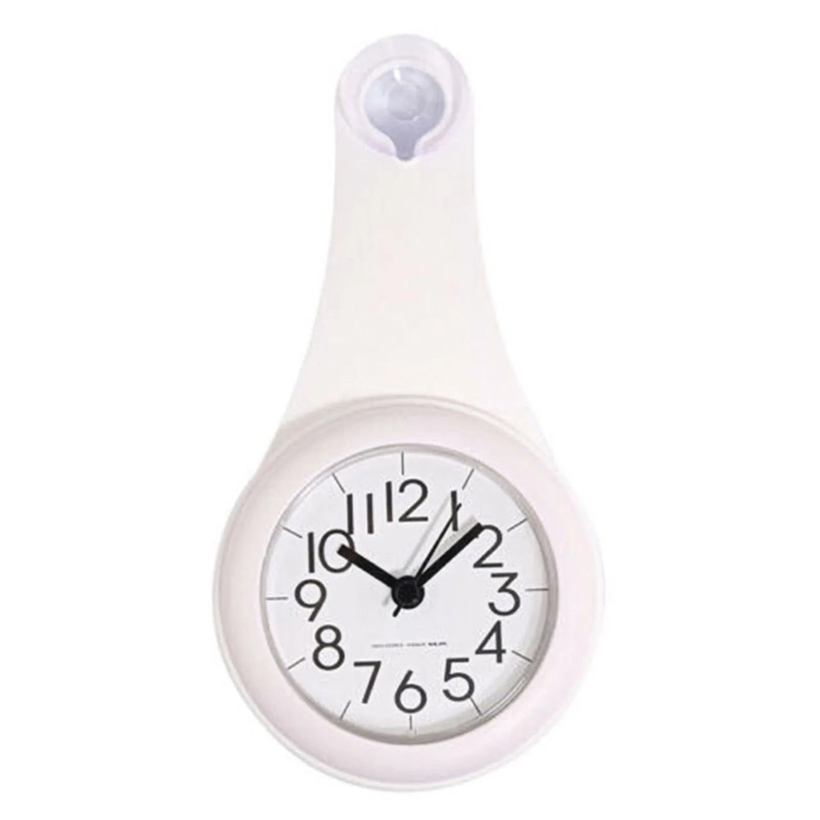 Kitchen Bathroom Wall Clock Multipurpose Water Resistant Hanging Clock for Family Friend Neighbor Gift