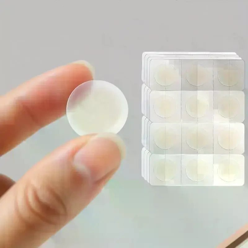 Hydrocolloid Acne Patches Alcohol Free Invisible 12/48Pcs Dual Use Pimple Patches for Acne & Post Acne Skin Care