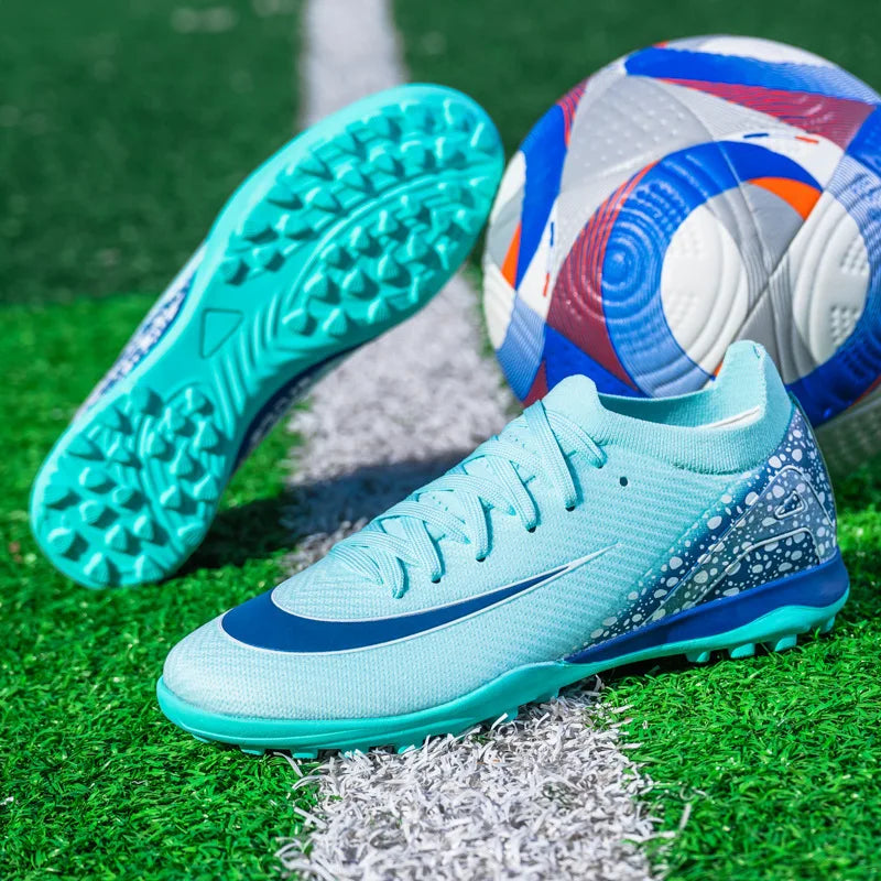 Soccer Boots Men's TF Crushed Nails AG Spikes Student Race Training Sneakers Boys Soccer Boots Men