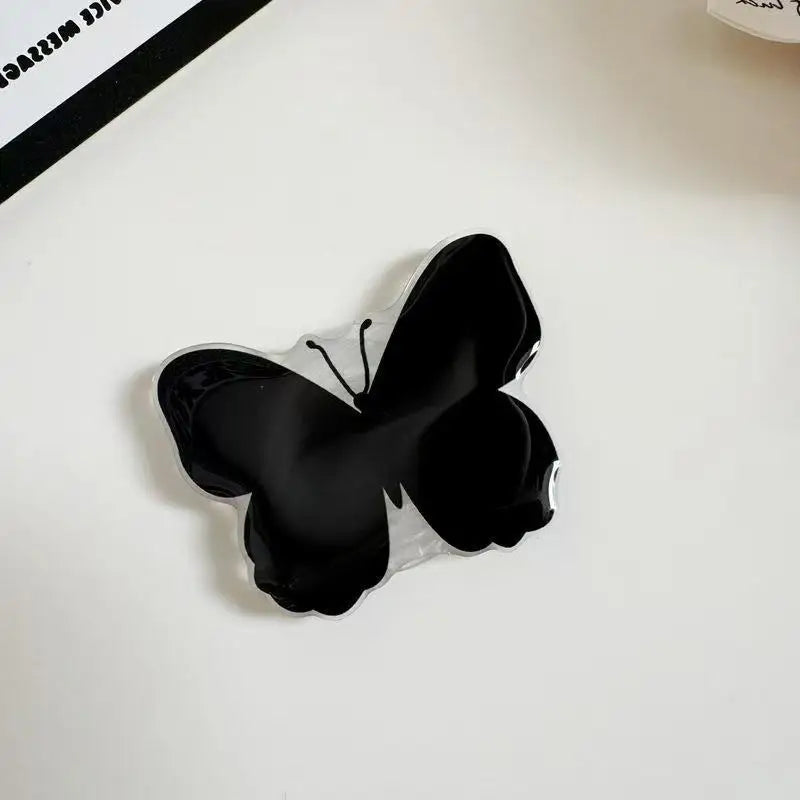 Cute Butterfly Magsafe Phone Grip Tok Sockets Cellphone Accessories Mobile Bracket Korea Griptok Phone Stand Holder