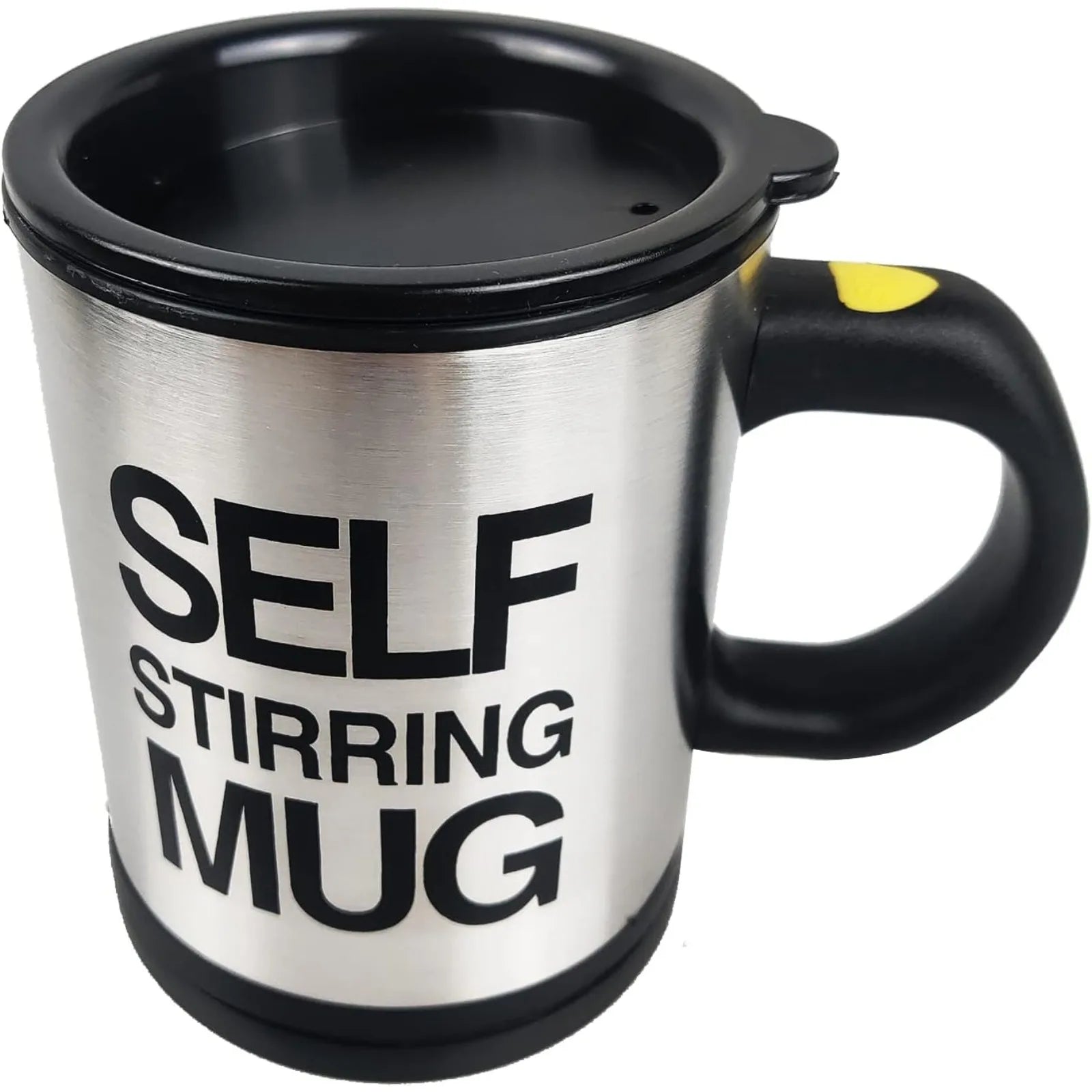 Self Stirring Coffee Mug,Stainless Steel Coffee Mug with lid Self Mixing & Spinning Home Office Travel Mixer Cup 12-16 OZ