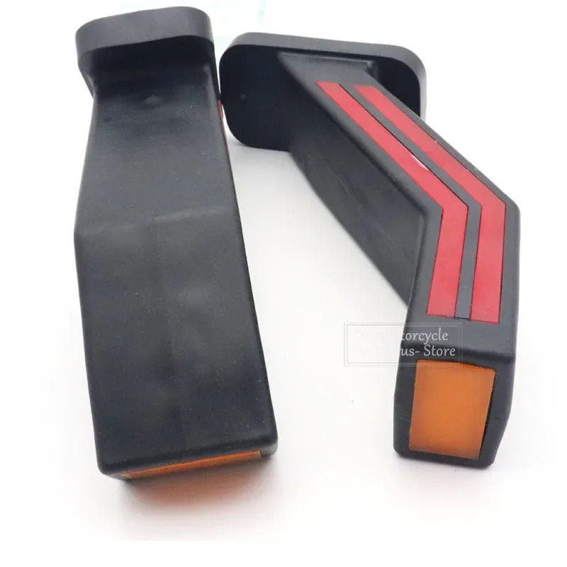 2Pcs 12V 24V Truck Side Marker Lights Running Water Tail Lights Waterproof Trailer LED Outline Marker Lighting Neon Stalk Lamp