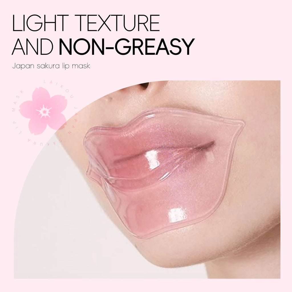 LAIKOU 5/10pcs Lip Mask Lip Care Moisturizing Hydrating Repair Lighten Lip Lines Labial Gel Patch Lips Pad Patches Care Products
