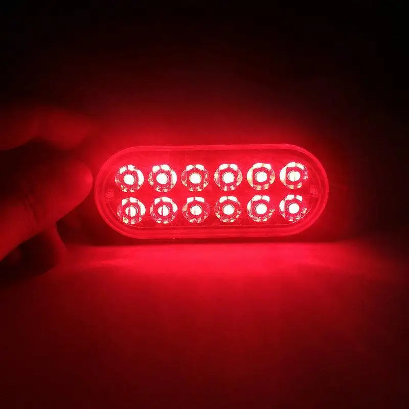 LED Strobe Lights Emergency Flashing Beacon Warning Light 12V 24V Stroboscopes For Auto DRL Car Truck Amber Red Blue
