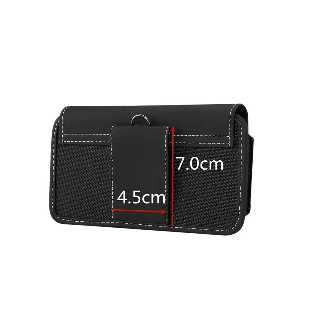 Accessories Durable Phone Pouch 4.7-6.9 inch Horizontal Belt Clip Men's Phone Bag Phone Case Cellphone Waist Bag Phone Clip