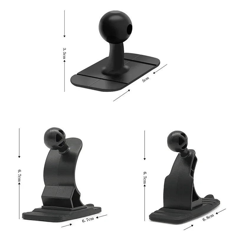 Universal Car Phone Holder Aoto Dashboard Self-adhesive Phone Bracket Base GPS Cell Phone Holder Accessories Car Accessories