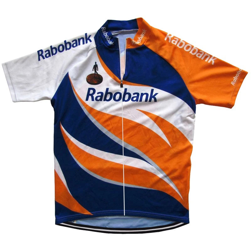 Retro Cycling Jersey Men Bike Shirt Short Sleeve Breathable Triathlon Wear Clothing Mtb Jersey Ropa Ciclismo