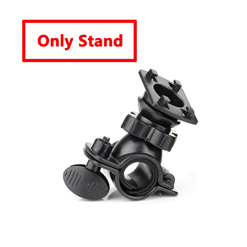 Separate Accessories! Universal Bicycle Motorcycle Phone Holder Waterproof Zipper Pocket Cellphone Handlebar Mount (Not a set)