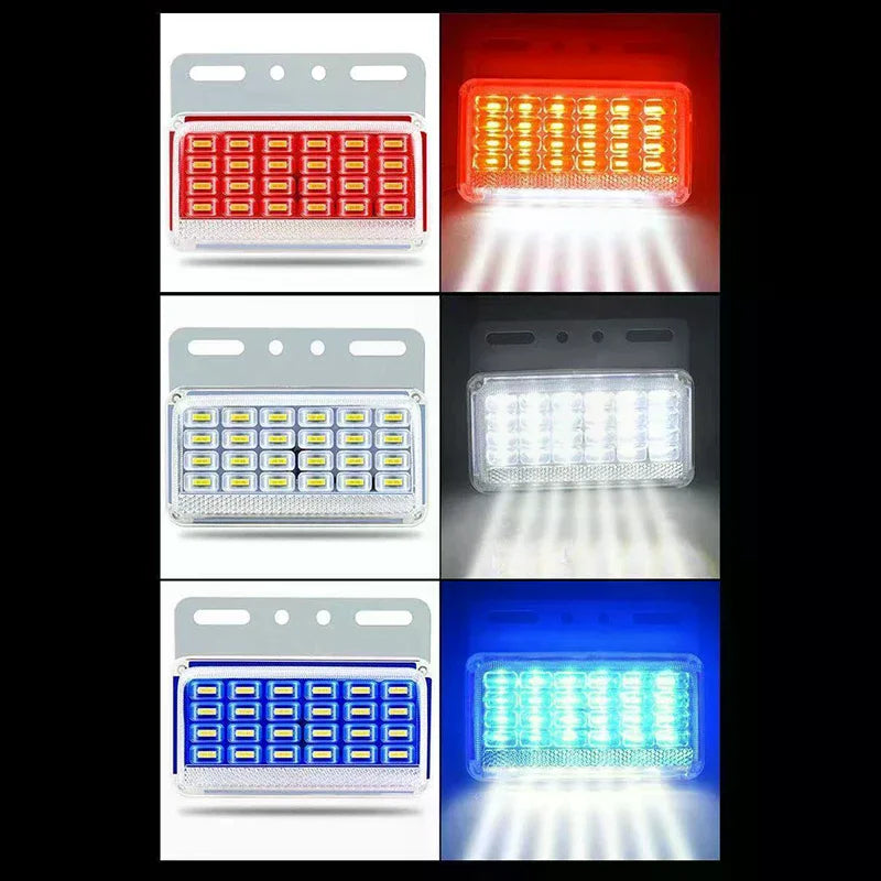 Led Side Light 24V Waterproof For Truck Trailer And Bus Wide Waist Light Suitable For Side Marker And Rear Light Applications