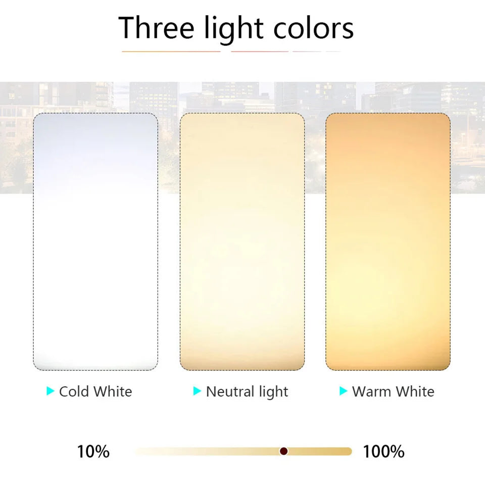 LED PIR Motion Sensor/ NO Sensor Floodlight Wall Light Outdoor 3 Color AC220V IP66 Waterproof LED Spotlight Reflector For Garden