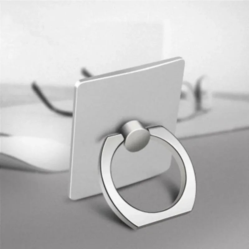 Cellphone Accessories Finger Ring Holder for Mobile Phone Smartphone Parts Cell Smart Phone Ring Transparent Clip Socket Stand