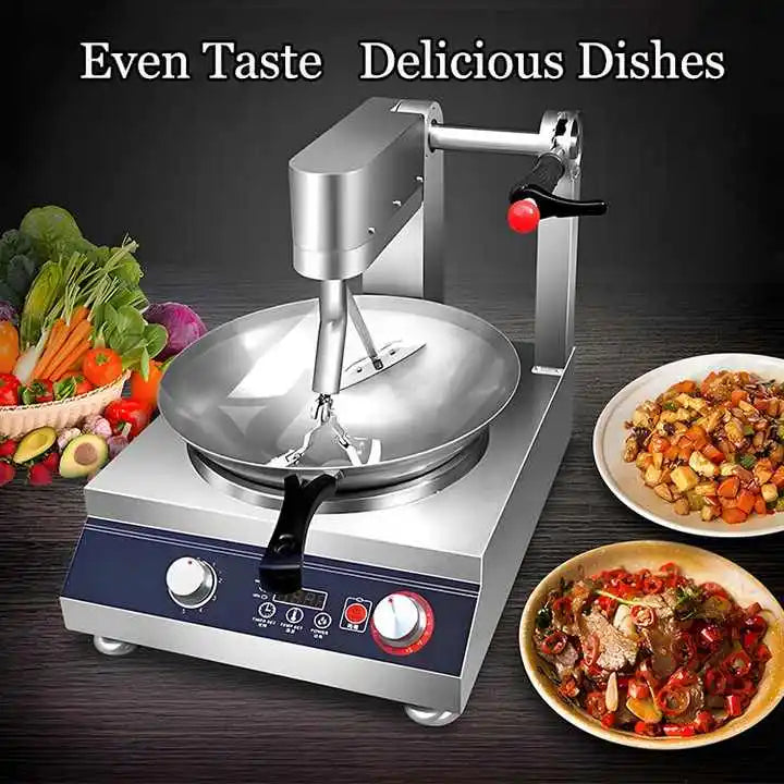 Electric Gas Wok Automatic Cook Robot Intelligent Stir Fry Cooking Machine Restaurants Stir-fry Cooking Equipment
