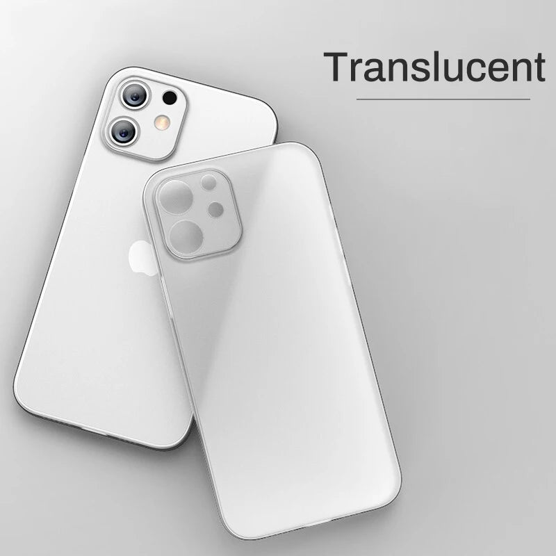 New New Ultra Thin Matte Phone Case On for Iphone 11 12 13 14 15 16 Plus Pro Max Mini X Xr XsMax Slim Cover shell
