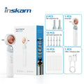 Smart Ear Camera Endoscope 90° Rotatable Head for Easy Viewing 1080P HD Camera with 12 Replacement Heads Included /Nose /Skin
