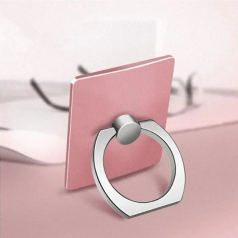 Finger Ring Mobile Phone Smartphone Parts Holder Cell Smart Phone Ring Transparent Clip Socket Stand Cellphone Accessories