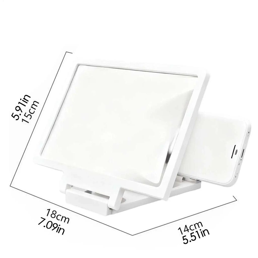 Mobile Phone Screen Magnifier HD Magnifying Lightweight Tool Portable Phone Screen Magnifier for Daily Reading Learning Movie