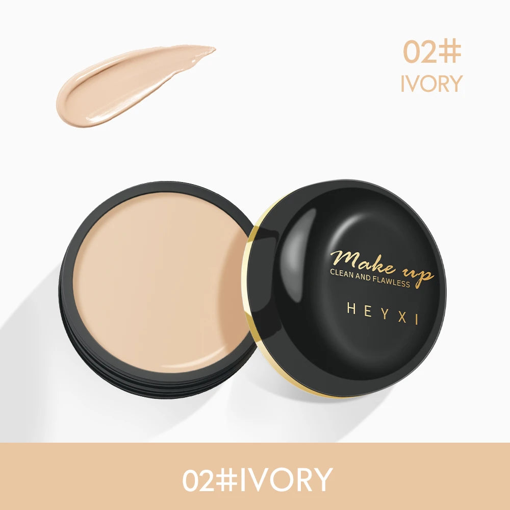 Clear concealer cream, waterproof and sweat proof, durable, natural finish, suitable for all skin types