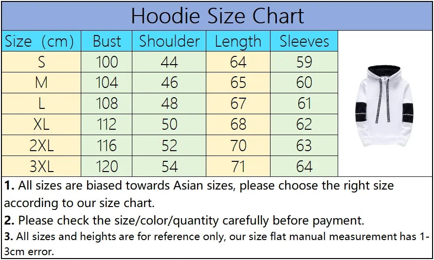 2026 Mens Sweatshirts Black White Casual Hoodies Outdoors Fitness Sports Jogging Man Clothing Daily Fashion Versatile Sportswear