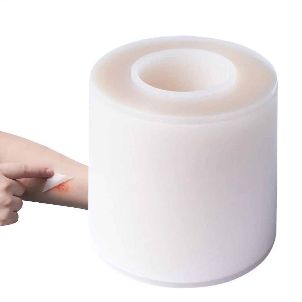 Hydrocolloid Bandages Hydrocolloid Dressing 1.96inx9.8ft Moist Patch Flexible Breathable for Toe Face Pimple Cuts Elderly Youth