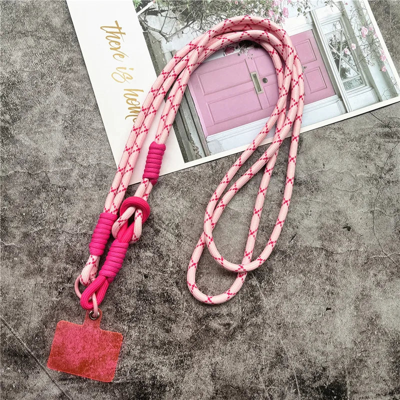 Straps for Mobile Phone Crossbody Cellphone Accessories Universal Telephone Chain With Patch Neck Strap Premium Keychain Lanyard