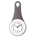 Kitchen Bathroom Wall Clock Multipurpose Water Resistant Hanging Clock for Family Friend Neighbor Gift