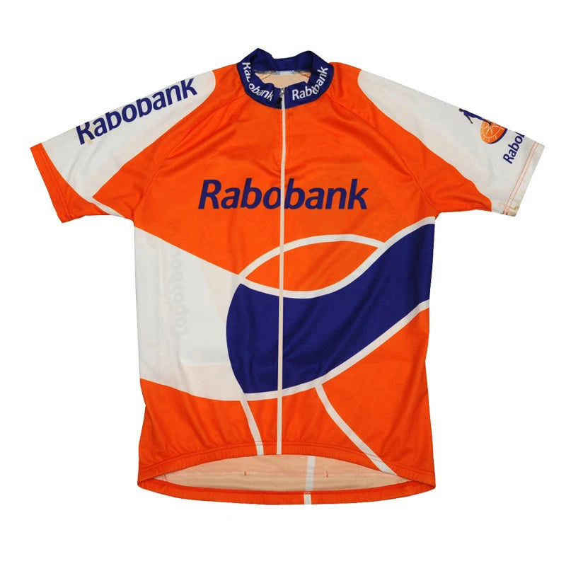 Retro Cycling Jersey Men Bike Shirt Short Sleeve Breathable Triathlon Wear Clothing Mtb Jersey Ropa Ciclismo
