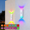 16 Color LED Night Light Motion Sensor Wall Lamp With Remote Control Rechargeable Magnetic Attraction Indoor Atmosphere Lights