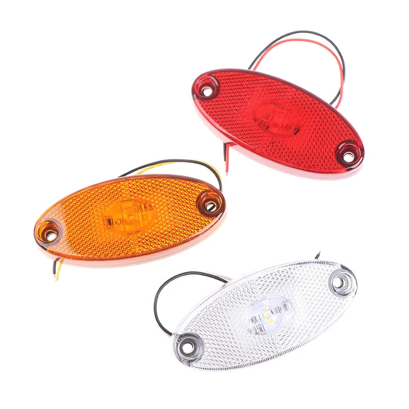 3LED 12v 24v Led Side Marker Lights for Trailer Trucks Caravan Marker Light