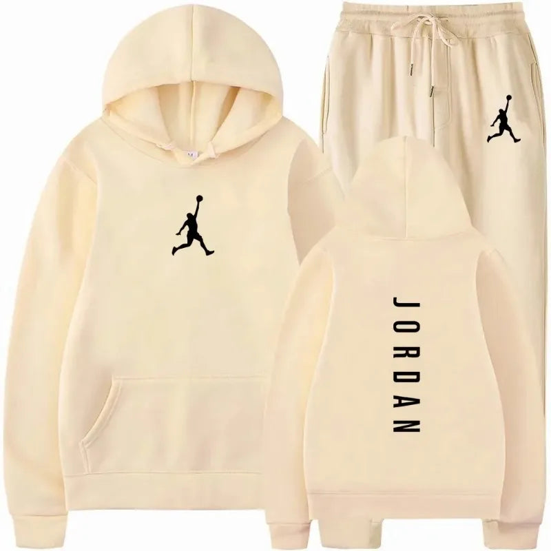 2026 New Men's High Quality Sportswear Set Spring Autumn Fashion Casual Sweatshirt And Sweatpants Two Piece Tracksuit For Fitnes