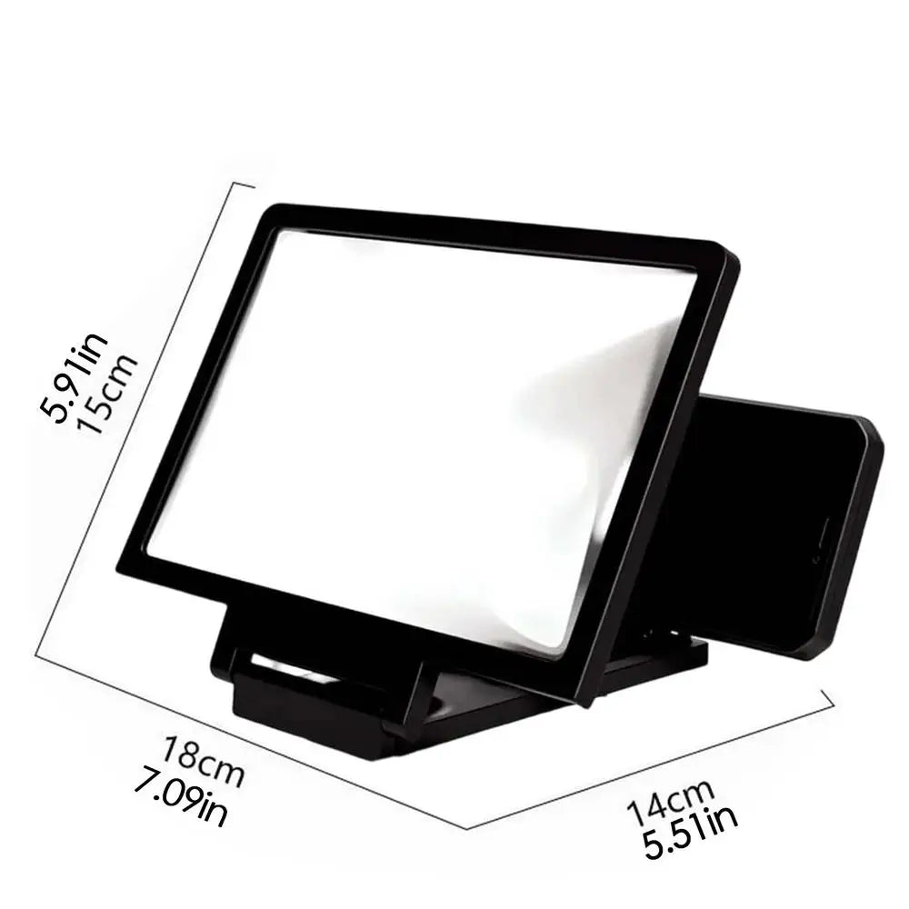 Mobile Phone Screen Magnifier HD Magnifying Lightweight Tool Portable Phone Screen Magnifier for Daily Reading Learning Movie