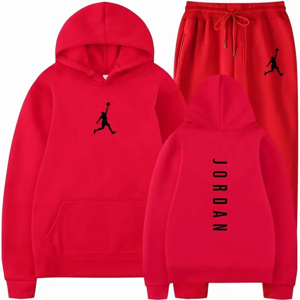 2026 New Men's High Quality Sportswear Set Spring Autumn Fashion Casual Sweatshirt And Sweatpants Two Piece Tracksuit For Fitnes