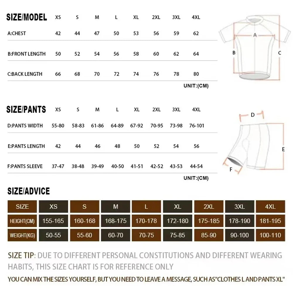 Cycling Team Jersey 2026 UAE Bike Tops Maillot Men Women Anti-Sweat Quick Dry Bicycle Jersey T-shirt Conjunto Ciclismo Hombrert