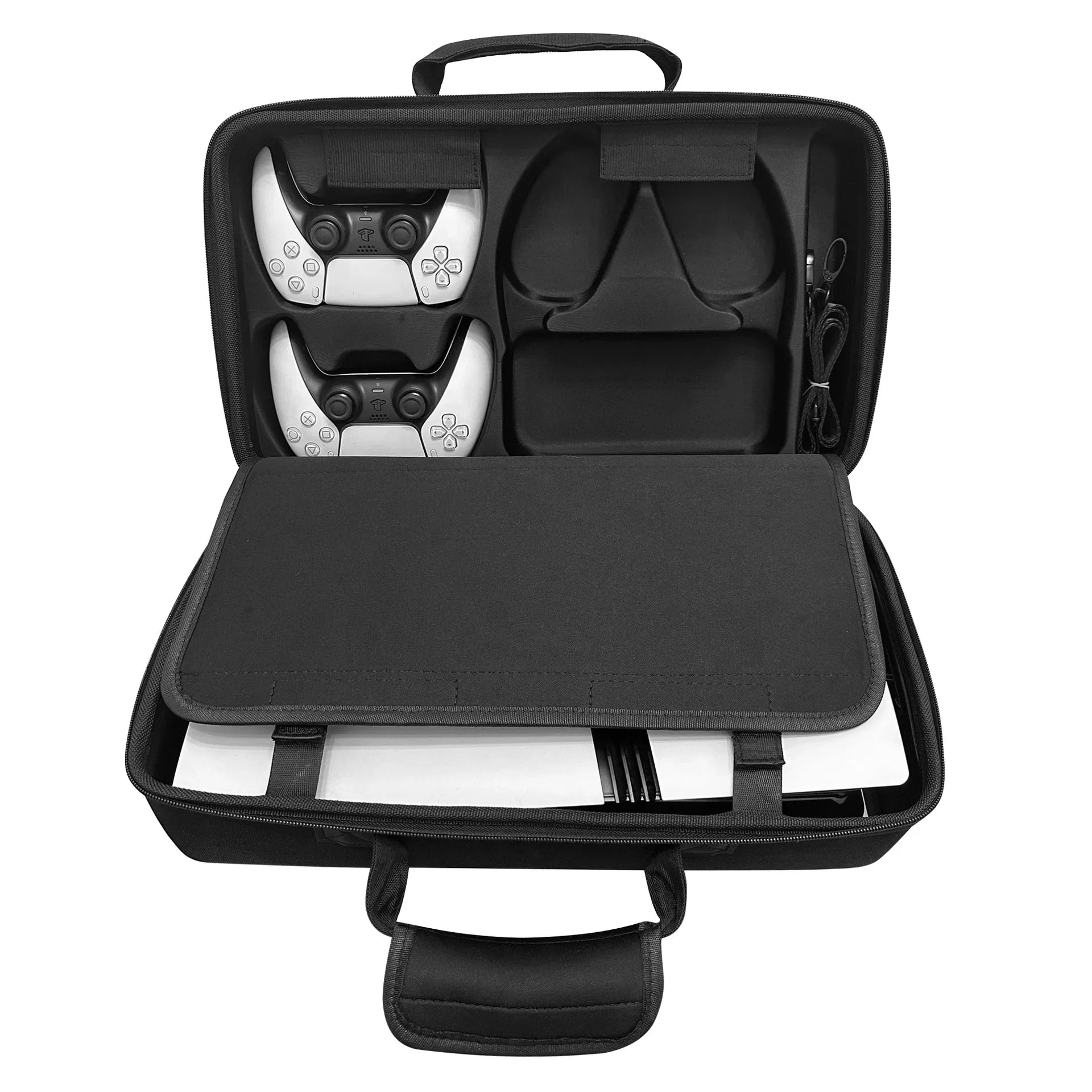 For PS5 Pro Storage Bag Pro Console Accessories Portable Shoulder Bag EVA Shockproof and Anti-drop Storage Box