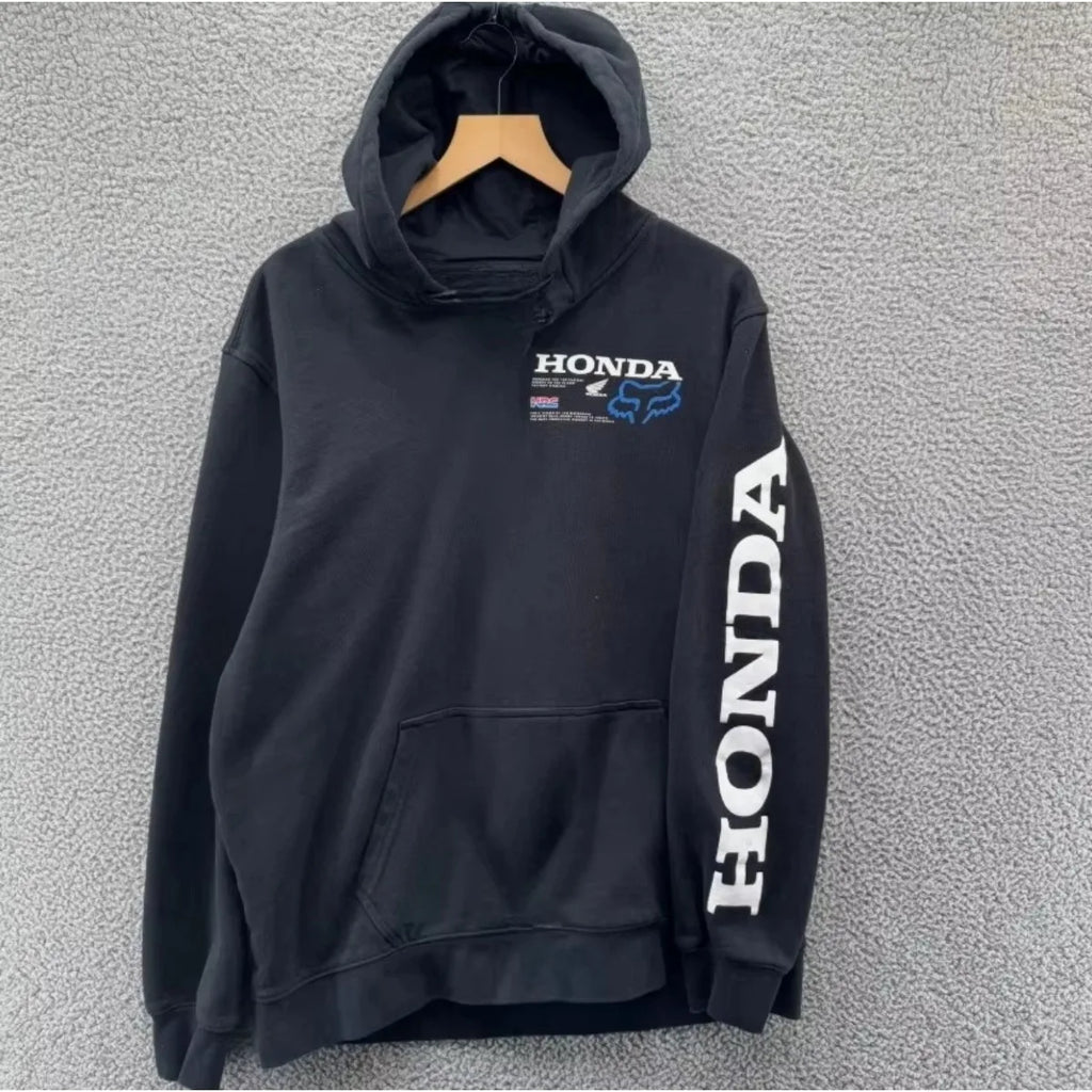 Honda 2026 New Popular Fashion Honda Logo Hoodie Fashion Men's Sweatshirt, Sports Pullover, Sports Street Style Pullover