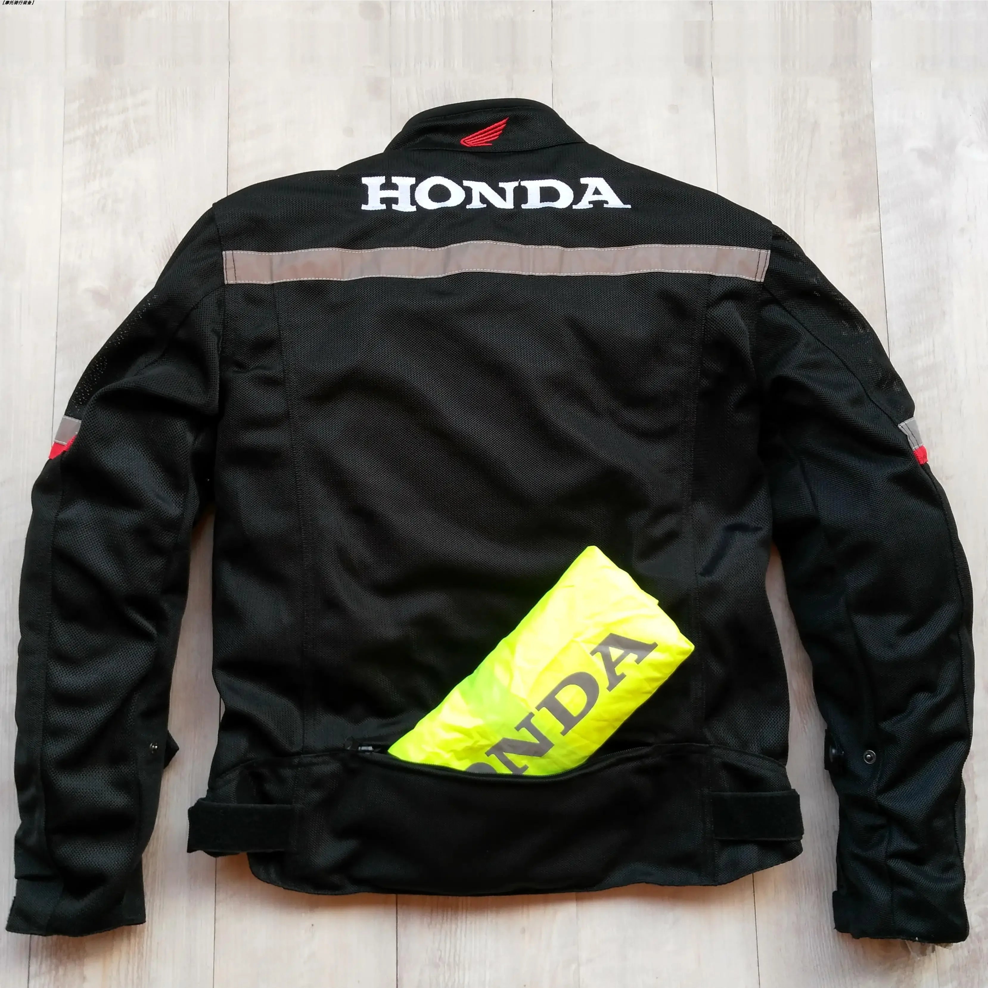 2025 New Honda Motorcycle Jacket with CE Body Armor Racing Motorbike Jackets Men Women Riding Wear-resistant Moto Clothing