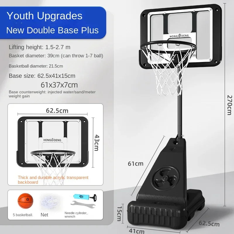 Basketball stand Lifting shot frame Ball basket Kindergarten ball boys Indoor and outdoor household