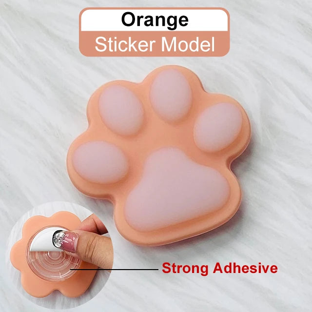 Grippopso Silicone Sockets Griptok Phone Holder Cat's Claw Finger Ring Holder Grip Stand Cellphone Accessories bracket