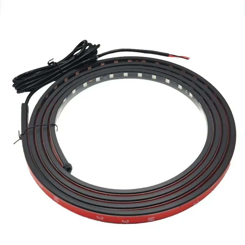 Truck Led Singal Light Night Driving Safety Warning Light Rgb 7 Colorful Flashing Atmosphere Lamp 24V Car Decorative Light