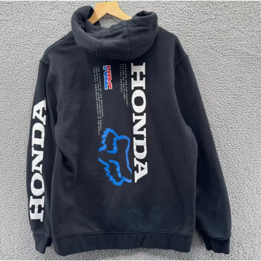 Honda 2026 New Popular Fashion Honda Logo Hoodie Fashion Men's Sweatshirt, Sports Pullover, Sports Street Style Pullover