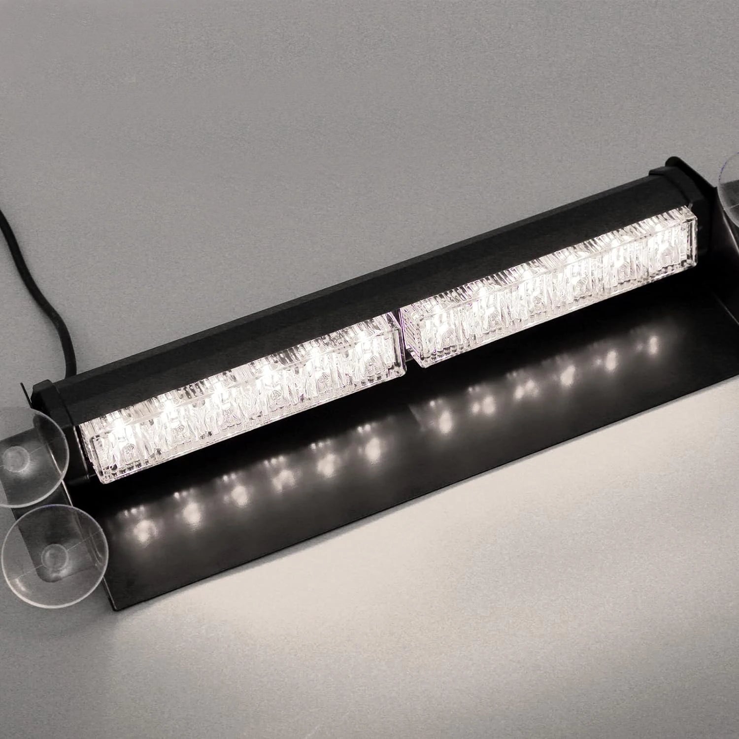 12 LED Car Police Lights Strobe Light Emergency Signal Lamps Light Auto Truck Flashing Windshield Flash Warning Light