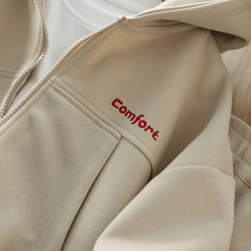 Teen Boys Sport Clothing Set Spring Autumn New Solid Color Letter Hooded Zipper Coat+Pants 2Pcs For 4-14Y Kids Casual Tracksuit