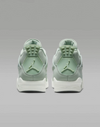 Air Jordan 4 Retro Abundance Seafoam – outsole view showing herringbone traction