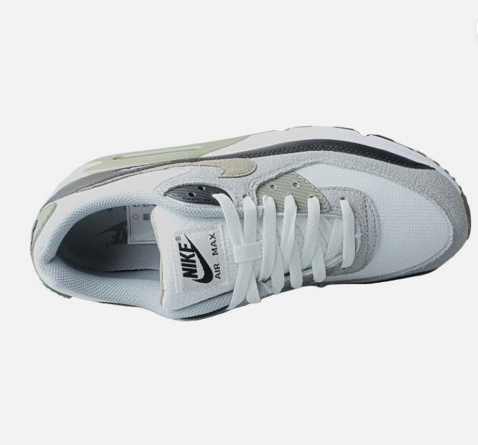 Nike Air Max 90 PF Grey White – additional lateral profile view